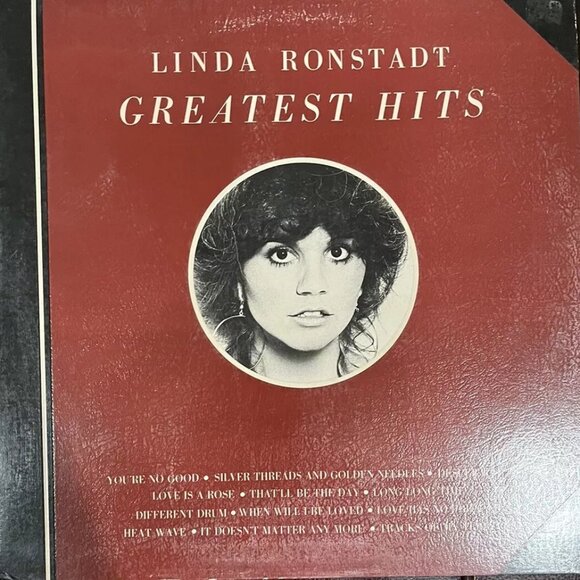 LINDA RONSTANDT Greatest Hits LP ASYLUM 6E-106 1976 - Picture 2 of 4